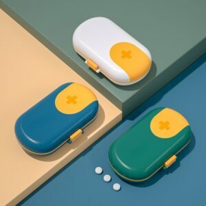 Portable Travel Pill Case Pill Cutter Organizer Medicine Storage Container Drug Tablet Pills Box 4/6 Grids Plastic Pillboxes