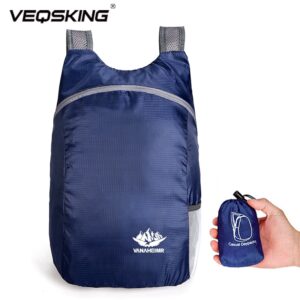 15L Lightweight Packable Backpack Foldable ultralight Outdoor Folding Backpack Travel Daypack Bag Sports Daypack for Men Women